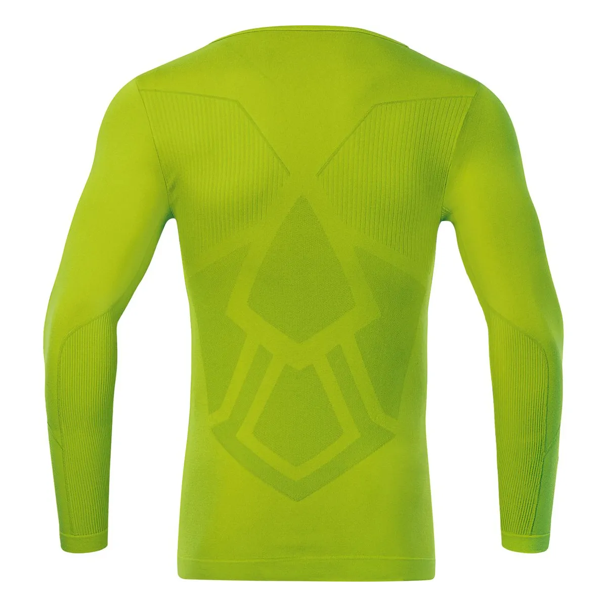 JAKO Longsleeve Comfort 2.0 Kinder neongruen Rücken 