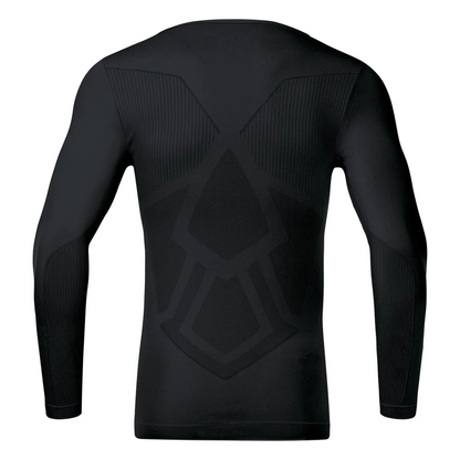 JAKO Longsleeve Comfort 2.0 Kinder schwarz Rücken 