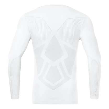 JAKO Longsleeve Comfort 2.0 Kinder weiss Rücken 
