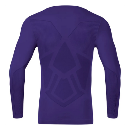 JAKO Longsleeve Comfort 2.0 Unisex lila Rücken 