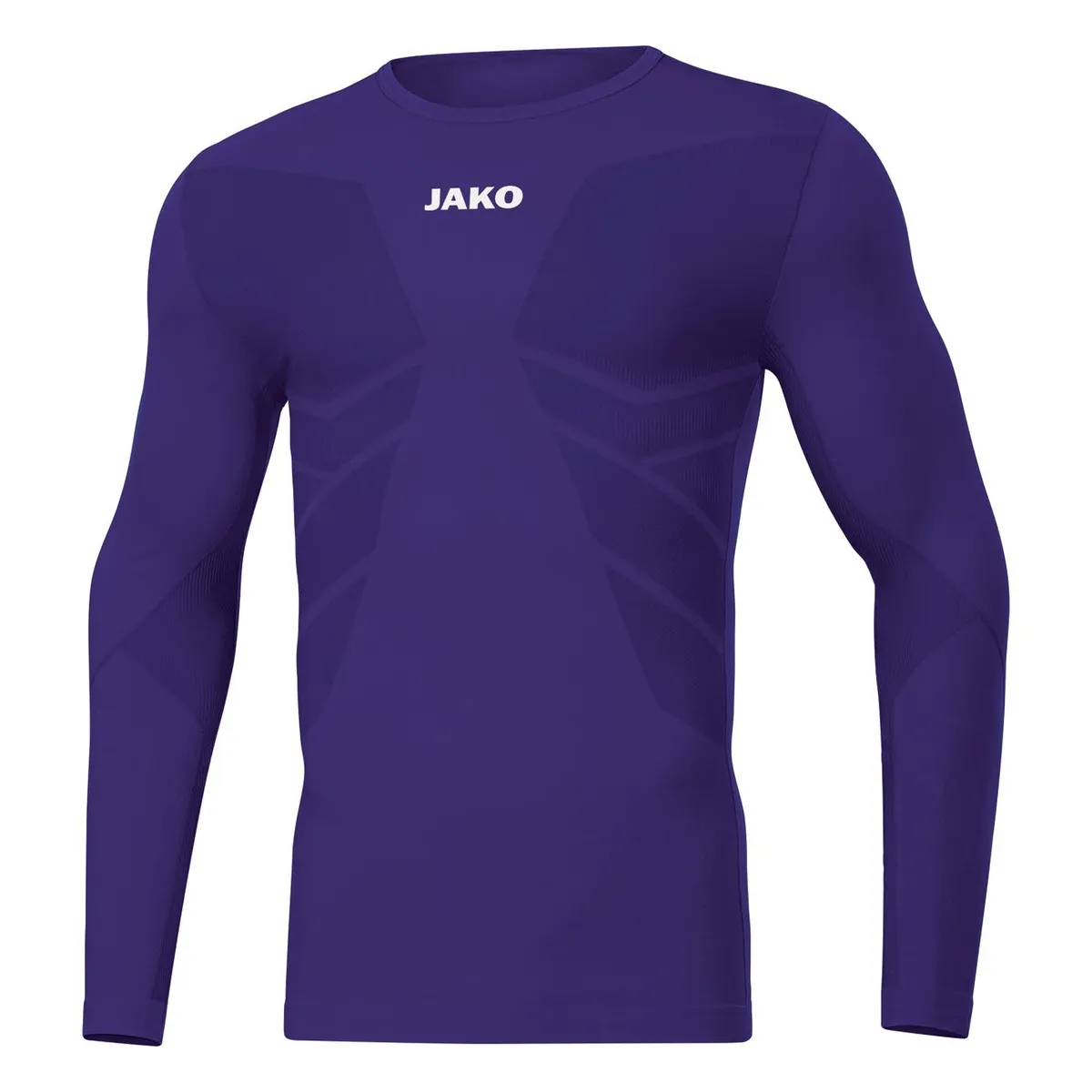 JAKO Longsleeve Comfort 2.0 Unisex lila Front #farbe_lila