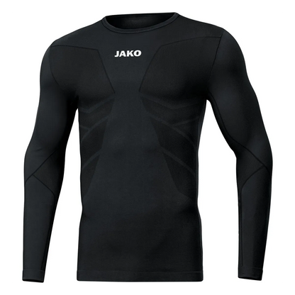 JAKO Longsleeve Comfort 2.0 Unisex schwarz Front 