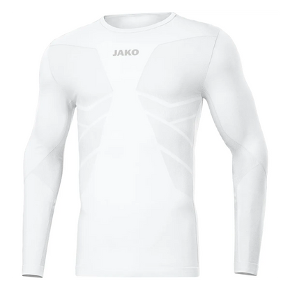 JAKO Longsleeve Comfort 2.0 Unisex weiss Front 