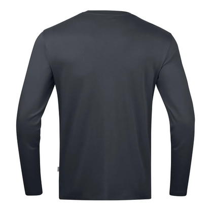 JAKO Longsleeve Organic Kinder anthrazit Rücken 