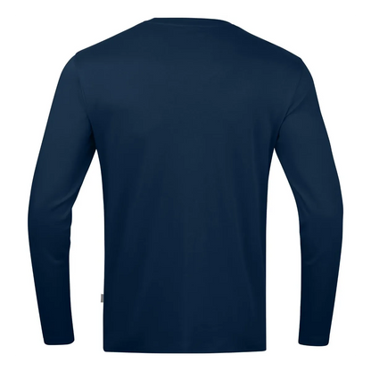 JAKO Longsleeve Organic Unisex marine Rücken 