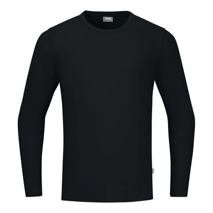JAKO Longsleeve Organic Unisex schwarz Front 
