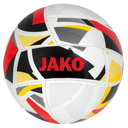 JAKO Fußball Iconic Mini weiß/schwarz/rot 