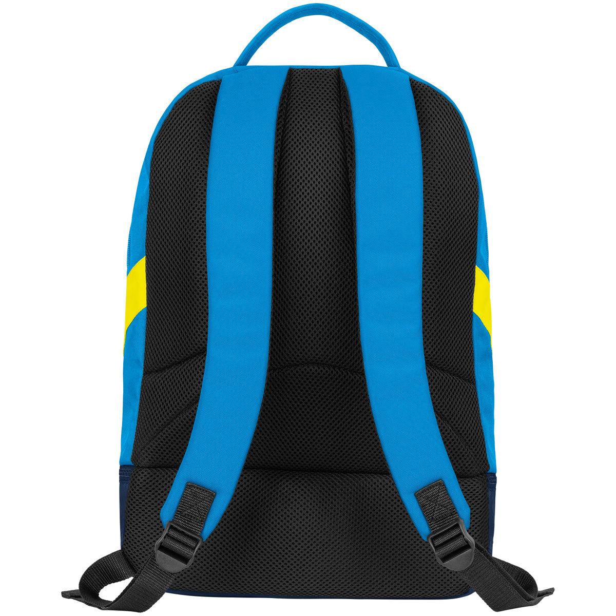 JAKO Rucksack Iconic Unisex jako-blau-marine-neongelb Rücken 