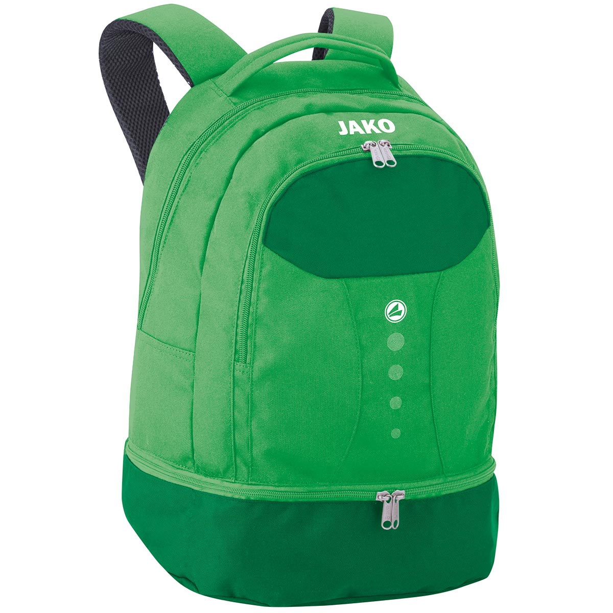 JAKO Rucksack TLS Unisex sportgruen Front 
