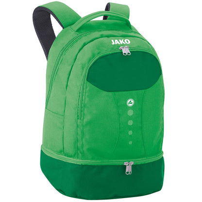 JAKO Rucksack TLS Unisex sportgruen Front 
