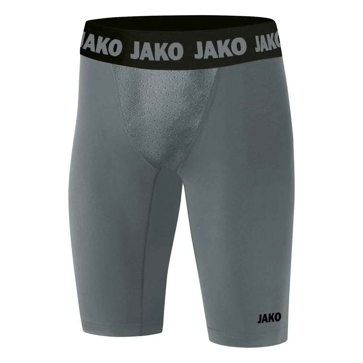 JAKO Short Tight Compression 2.0 Kinder steingrau Front 