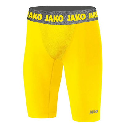 JAKO Short Tight Compression 2.0 Unisex citro Front 