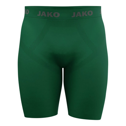 JAKO Short Tight Seamless Unisex dunkelgruen Front 