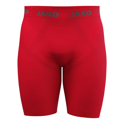 JAKO Short Tight Seamless Unisex rot Front 
