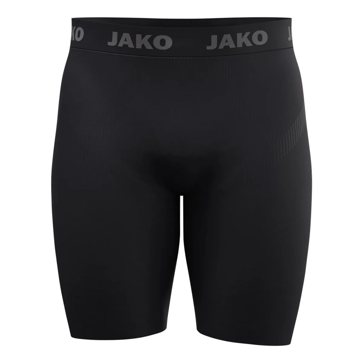 JAKO Short Tight Seamless Unisex schwarz Front #farbe_schwarz