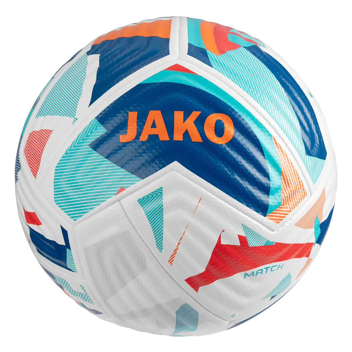 JAKO Fußball Flow Pro weiß/navy/orange #farbe_weiss-navy-orange