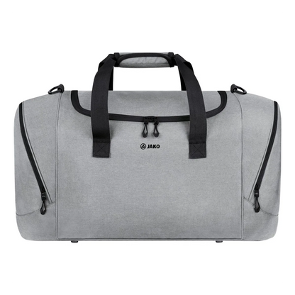 JAKO Sporttasche Challenge Unisex hellgrau-meliert Front 
