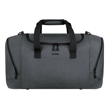 JAKO Sporttasche Challenge Unisex steingrau-meliert Front 