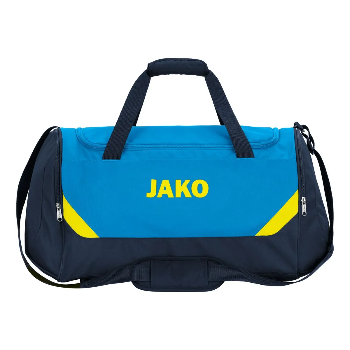 JAKO Sporttasche Iconic 1924 Unisex jako-blau-marine-neongelb Front 