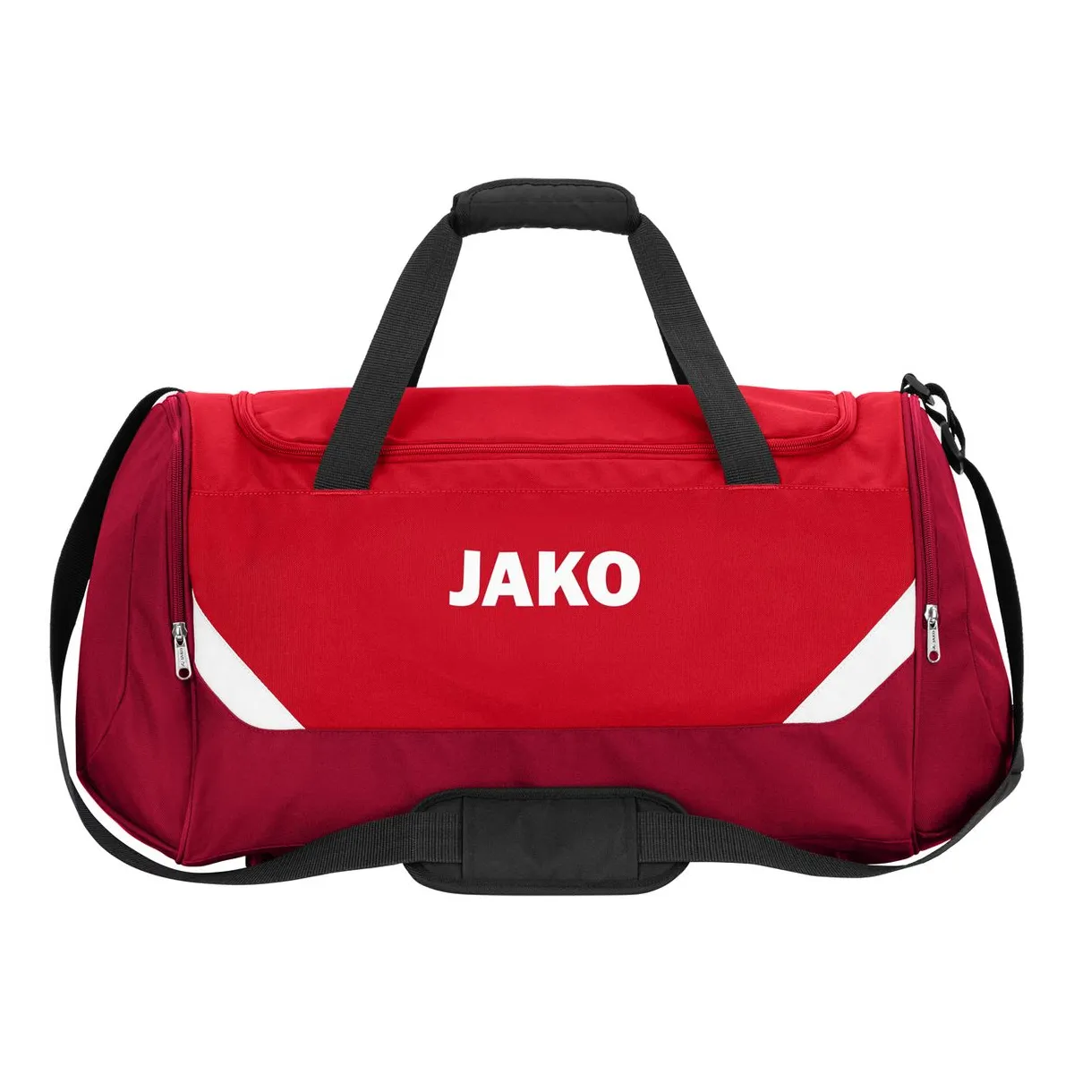 JAKO Sporttasche Iconic 1924 Unisex rot-weinrot Front 