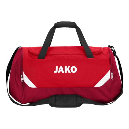 JAKO Sporttasche Iconic 1924 Unisex rot-weinrot Front 