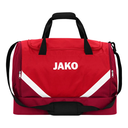 JAKO Sporttasche Iconic 2024 Unisex rot-weinrot Front 