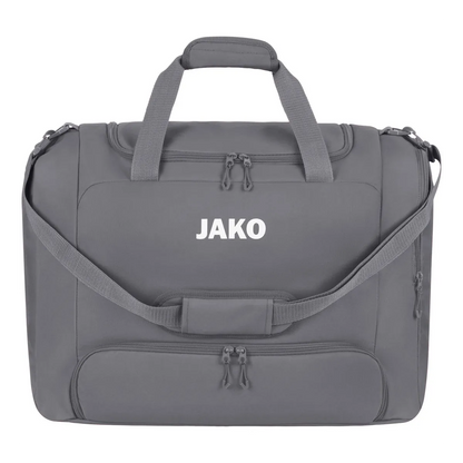 JAKO Sporttasche One mit Bodenfach Unisex grau Front 
