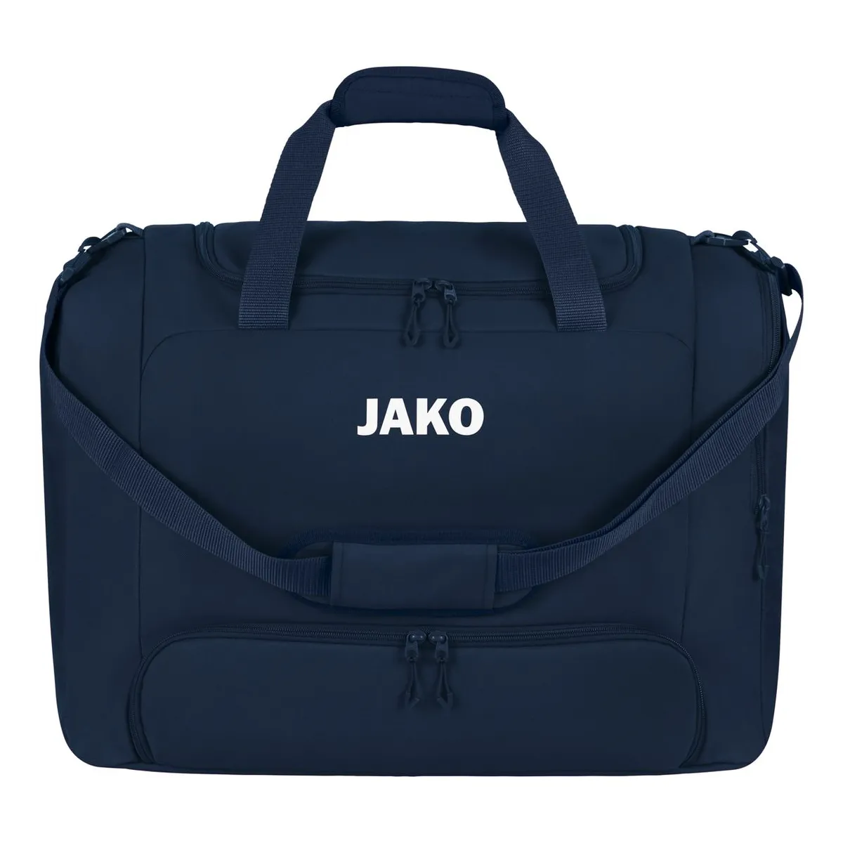 JAKO Sporttasche One mit Bodenfach Unisex marine Front 