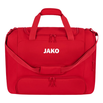 JAKO Sporttasche One mit Bodenfach Unisex rot Front 