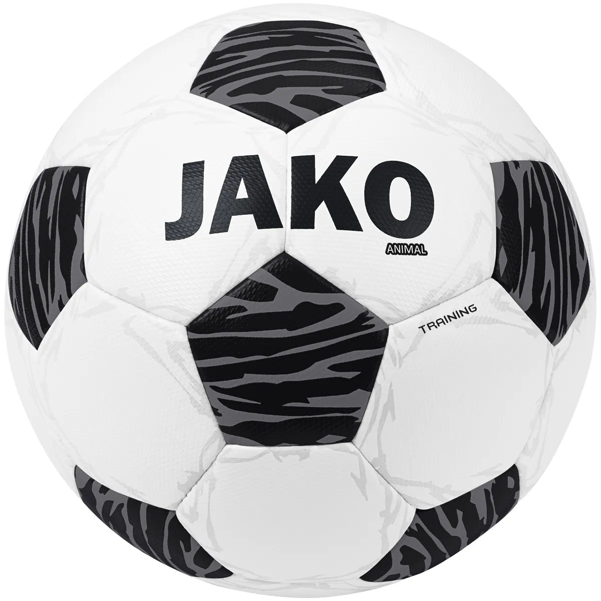 JAKO Fußball Animal weiß/schwarz/steingrau 