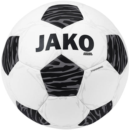 JAKO Fußball Animal weiß/schwarz/steingrau 
