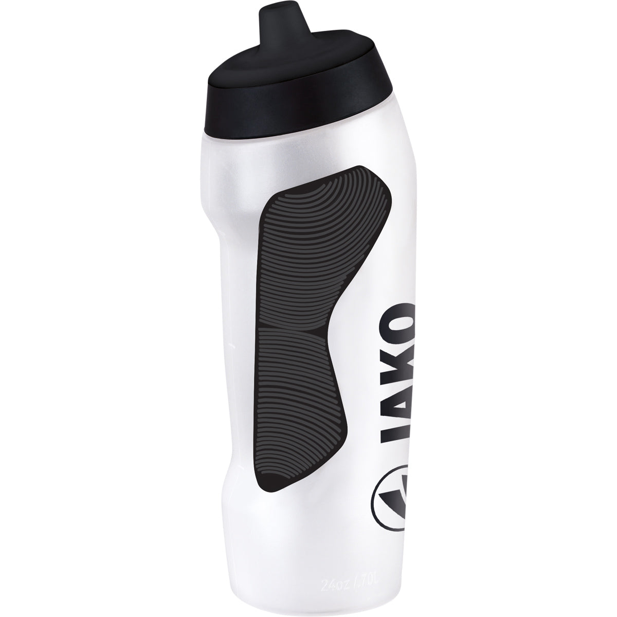 JAKO Trinkflasche Premium transparent Front #farbe_transparent