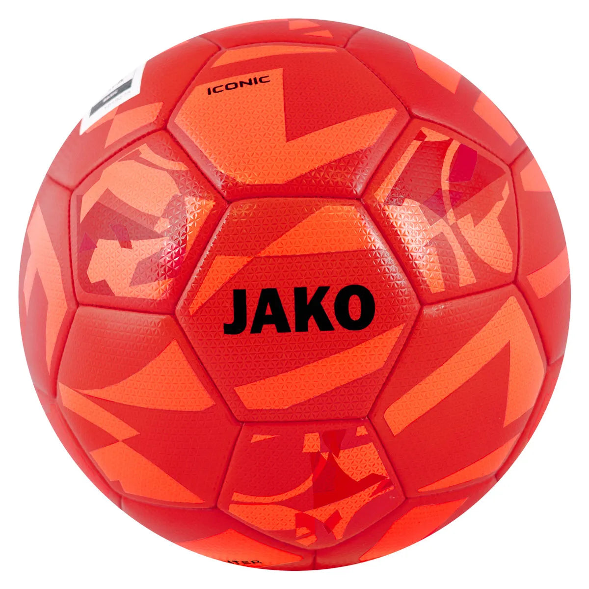 JAKO Fußball Iconic Winter orange/rot/schwarz #farbe_orange-rot-schwarz