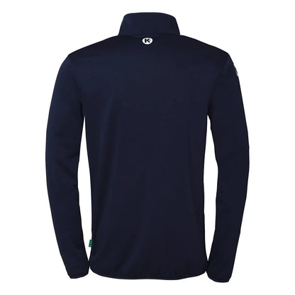 Kempa Aufwärmshirt 1/4-Zip Top Kinder marine Rücken 
