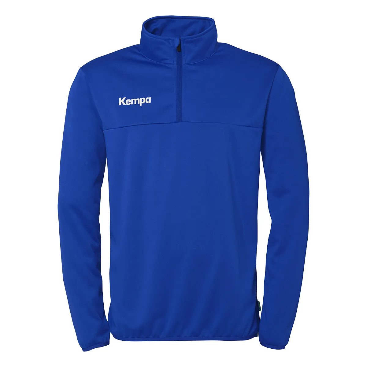 Kempa Aufwärmshirt 1/4-Zip Top Kinder royal Front 