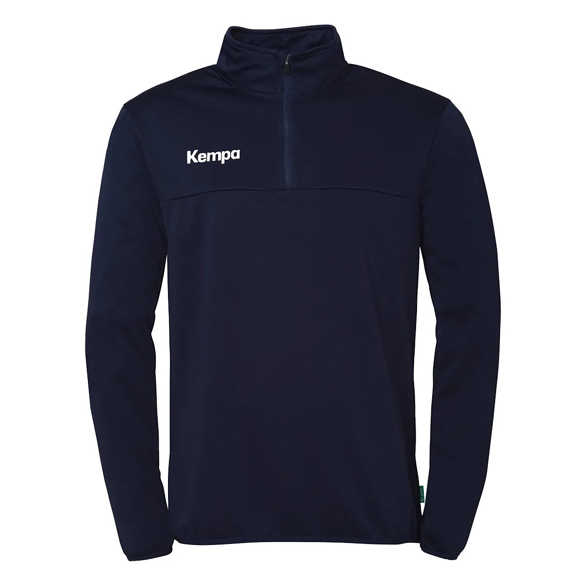 Kempa Aufwärmshirt 1/4-Zip Top Unisex marine Front 