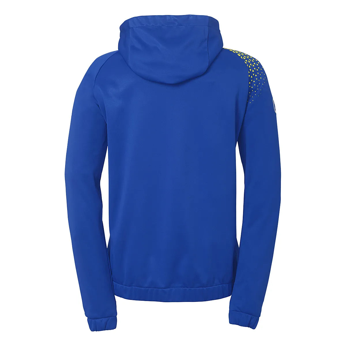 Kempa Kapuzenjacke Ambition 28 Damen royal-limonengelb Rücken 