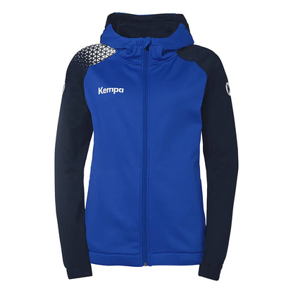 Kempa Kapuzenjacke Ambition 28 Damen royal-marine Front 