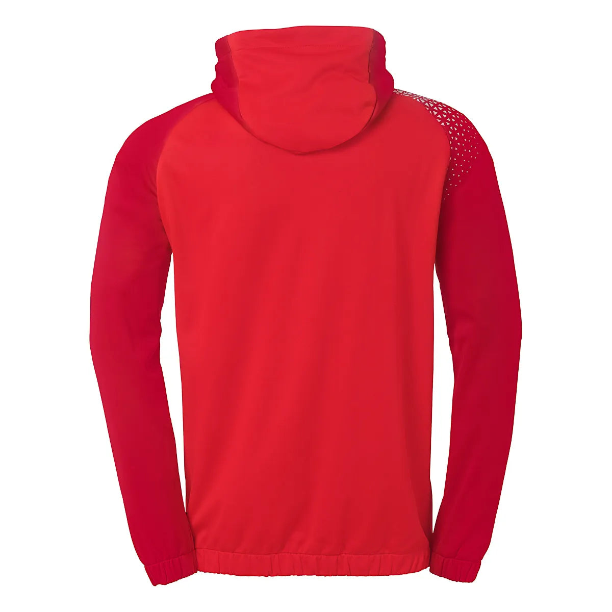 Kempa Kapuzenjacke Ambition 28 Kinder rot-chilirot Rücken #farbe_rot-chilirot