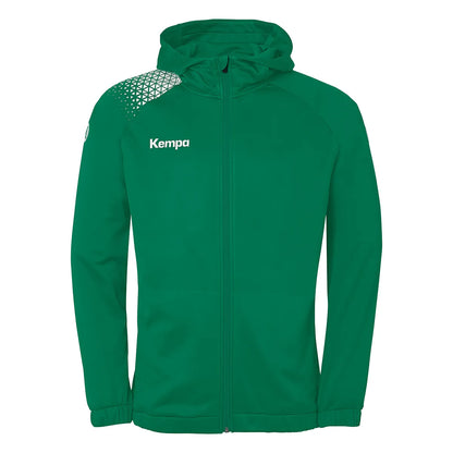 Kempa Kapuzenjacke Ambition 28 Unisex lagune-weiss Front 