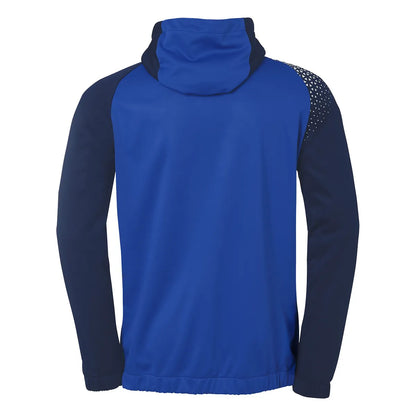 Kempa Kapuzenjacke Ambition 28 Unisex royal-marine Rücken 