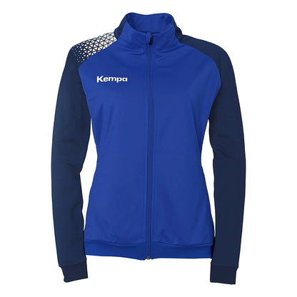 Kempa Trainingsjacke Ambition 28 Poly Damen royal-marine Front 