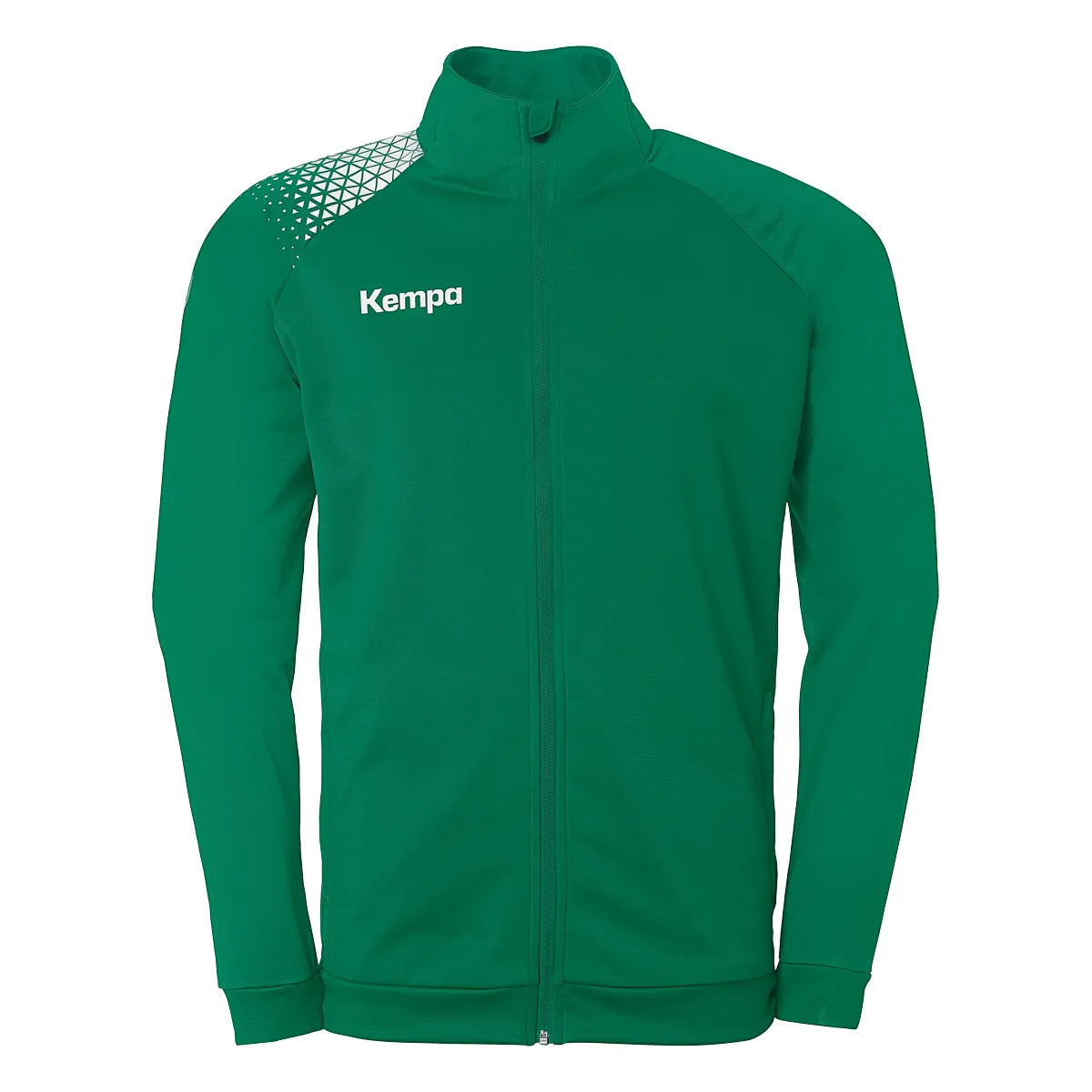 Kempa Trainingsjacke Ambition 28 Poly Kinder lagune-weiss Front 