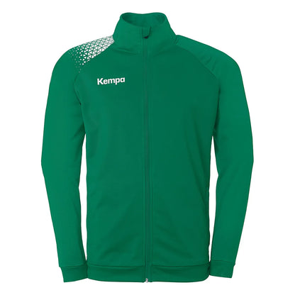 Kempa Trainingsjacke Ambition 28 Poly Kinder lagune-weiss Front 