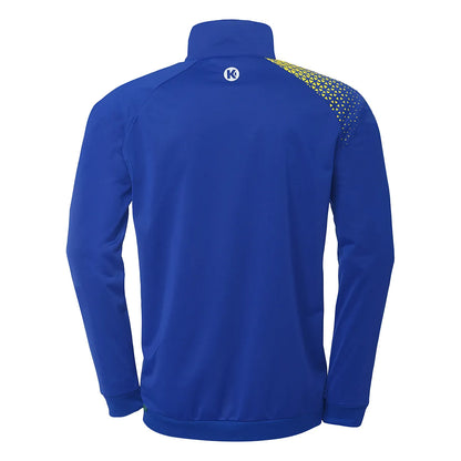 Kempa Trainingsjacke Ambition 28 Poly Kinder royal-limonengelb Rücken 