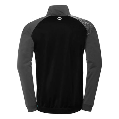 Kempa Trainingsjacke Ambition 28 Poly Kinder schwarz-anthra Rücken 