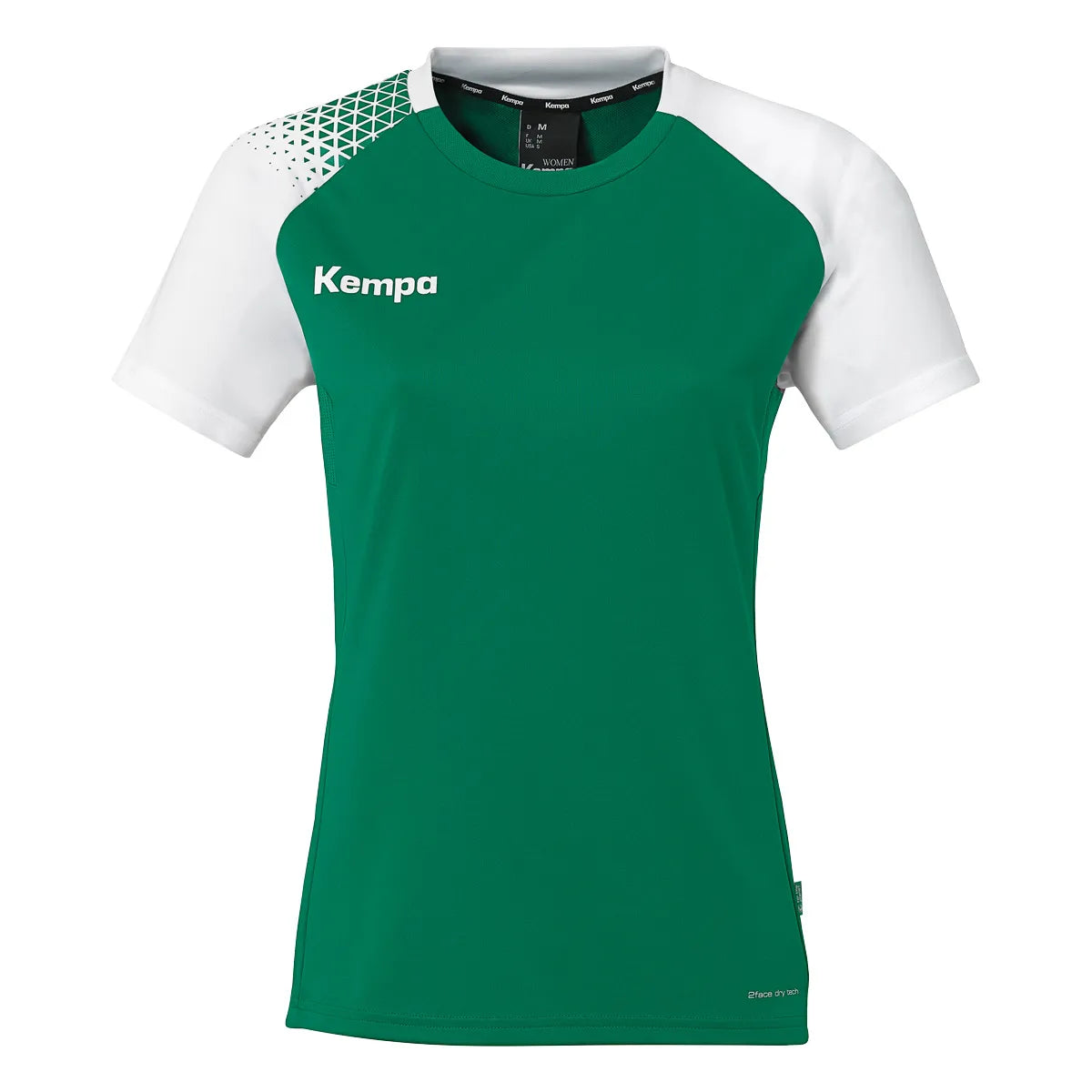 Kempa Trikot Ambition 28 Kurzarm Damen lagune-weiss Front 