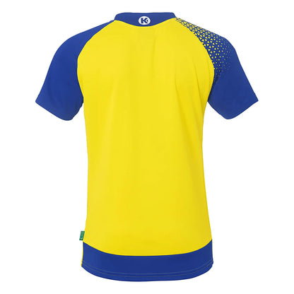 Kempa Trikot Ambition 28 Kurzarm Damen limonengelb-royal Rücken 