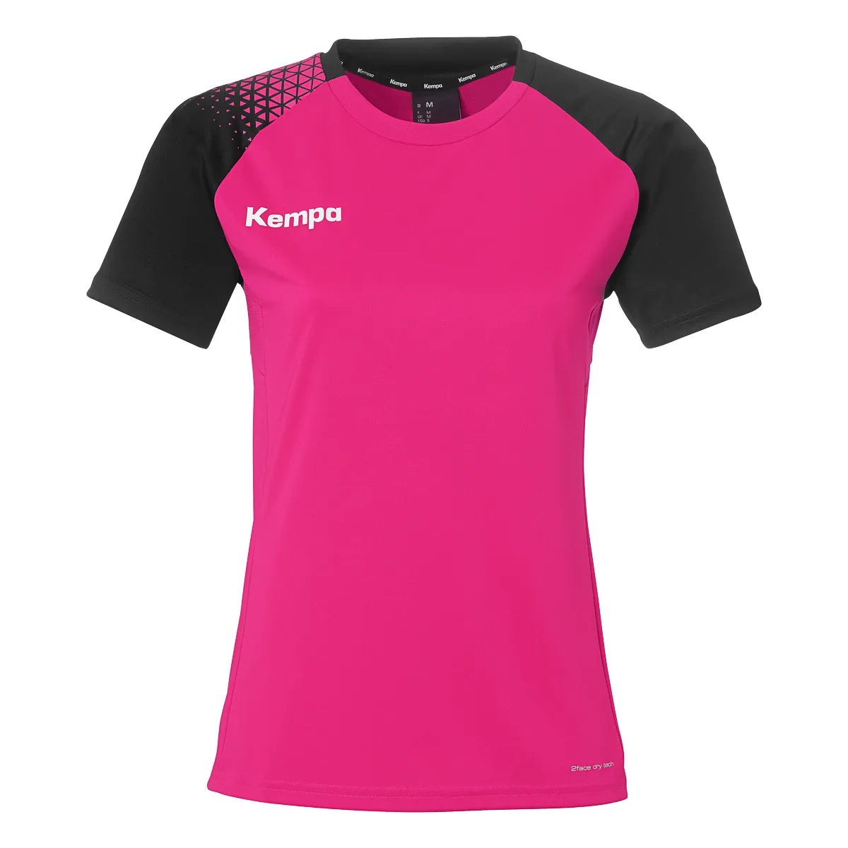Kempa Trikot Ambition 28 Kurzarm Damen magenta-schwarz Front 
