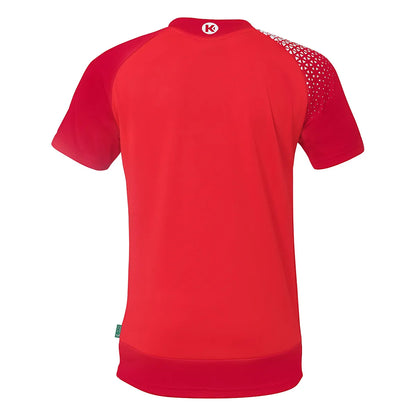 Kempa Trikot Ambition 28 Kurzarm Damen rot-chilirot Rücken 
